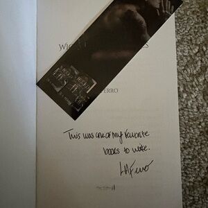 Signed Book with Bookmark